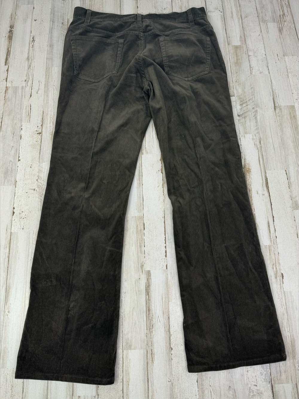 Gap Womens Wide Leg Corduroy Pants Brown Size 12 (34x31) - Picture 8 of 10